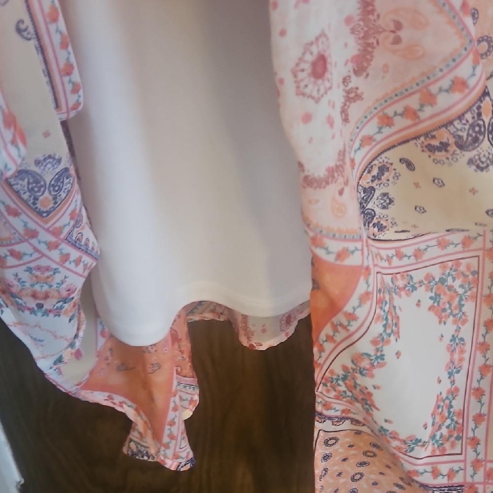 NWT No Boundaries  Patchwork Peasant Dress - Picture 5 of 5